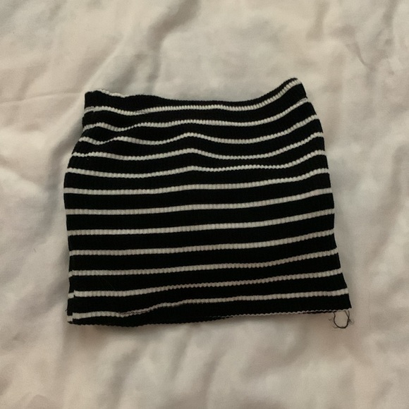 Padded stripe tube top - Picture 2 of 2